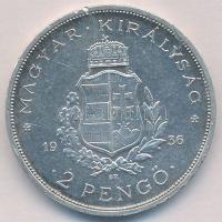 1936. 2P Ag "Liszt Ferenc" T:1-,2 
Adamo P7.3