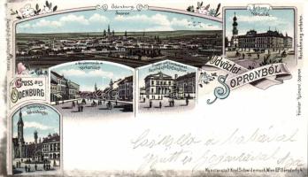1899 Sopron Litho