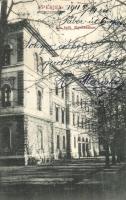 1911 Eperjes, Presov; Kir. katolikus főgimnázium. Divald Károly fia / grammar school