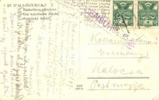 Ógyalla, Stara Dala, Hurbanovo; katolikus templom / Catholic church  (EK)