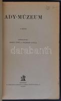 Dóczy Jenő - Földessy Gyula: Ady-Múzeum I-II. kötet. Bp., Athenaeum. + Hatvany Lajos: Szerelem könyv...