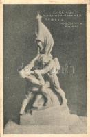 1917 Emlékül a 9-es honvédeknek. Nemessányi A. őrmester / WWI Austro-Hungarian K.u.K. military monument, Heroes statue (EK)