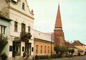 3 db MODERN és RÉGI városképes  és motívum lap: Kisbér, kisbéri ló / 3 pre-1945 and modern Hungarian...