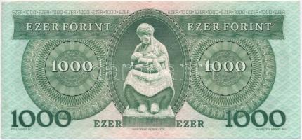 1983. november 10. 1000Ft "D" T:III szép papír