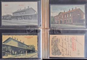 KÖRMEND - Gyűjtői képeslapanyag kb. 900 db lappal. Kb. 550 db 1945 előtti lap. Két albumban igazán é...