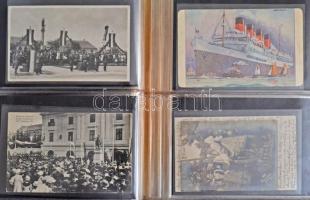 KÖRMEND - Gyűjtői képeslapanyag kb. 900 db lappal. Kb. 550 db 1945 előtti lap. Két albumban igazán é...