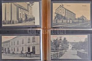 KÖRMEND - Gyűjtői képeslapanyag kb. 900 db lappal. Kb. 550 db 1945 előtti lap. Két albumban igazán é...
