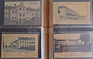 KÖRMEND - Gyűjtői képeslapanyag kb. 900 db lappal. Kb. 550 db 1945 előtti lap. Két albumban igazán é...