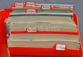 KÖRMEND - Gyűjtői képeslapanyag kb. 900 db lappal. Kb. 550 db 1945 előtti lap. Két albumban igazán é...