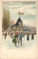 Budapest Városliget Litho