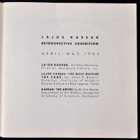 Lajos Kassák Retrospective Exhibiton. April-May, 1984. New York, 1984, Paul Kövesdy Gallery, 39 p. 
...