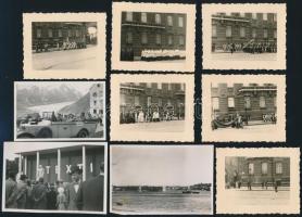 1936 Budapest, úrnapi körmenet, 26 db fotó, egy részük hátulján feliratozva, különböző méretben