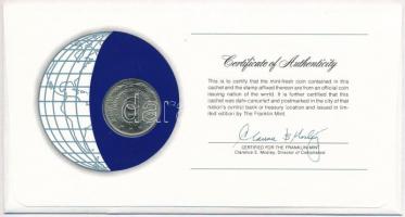 Jugoszlávia 1972. 5D "Nemzetek pénzérméi" felbélyegzett borítékban, bélyegzéssel, holland ...