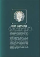 Olaszország "Impresszionista festők" Ag emlékérem-sorozat, 25,1g/db (össz. 225,9g), díszki...