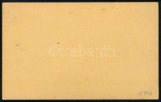 cca 1900 Balatonfüred, Esterházy és Écsi nyaraló, fotó Lengyel S. műterméből, 6,5×10,5 cm