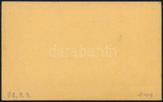 cca 1900 Balatonfüred, Új fürdőház, fotó Lengyel S. műterméből, 6,5×10,5 cm