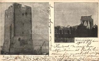 1906 Nagyvázsony, Kinizsi vár, Kinizsi sírja (EB)