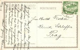 1916 Flaggengala im Hafen von Konstantinopel / WWI Ottoman Navy warships in the port of Constantinop...