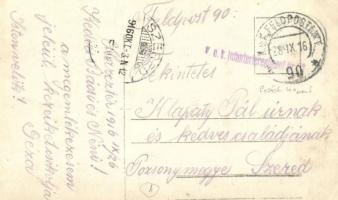 1916 Cs. és kir. 32. gyalogezred csoportképe / K.u.K. I.R. 32. Telefon-Zug / WWI Austro-Hungarian mi...