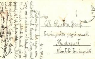 1915 Osztrák-magyar katonák gyorstüzelő ágyúval / Schnellfeuergeschütz / WWI K.u.K. military, sodlie...