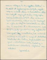 1940-1944 Egy munkaszolgálatos férfi hazaküldött levelei. 63 db többoldalas levél, melyek sorain meg...