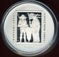 2006. 5000Ft Ag "Nándorfehérvári diadal" T:PP Csak 3500db! Tanúsítvánnyal!