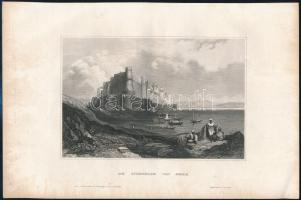 cca 1850 4 db acélmetszet / 4 steel engravings