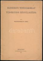 Neidenbach Emil: Egynehány testgyakorlat tudományos megvilágítása. Bp., 1941. Stephaneum, Malán Mihá...