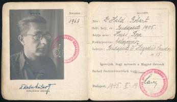 Magyar Orvosok Szabad Szakszervezetének fényképes igazolványa