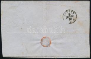 1860 Utánvételes levél / C.O.D. cover "BUTTISHOLZ" - "LUZER"