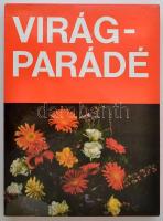 Virágparádé, társasjáték, egy bábuhiánnyal, eredeti dobozában