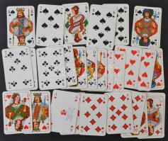 25 pakli német Skat kártya gyűjtemény, közte két bontatlan, hiánytalanok