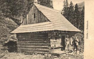 Tátra, Tatry; Rohács, menedékház / Utulna v Rohácoch / Roháce, mountain rest house (EK)