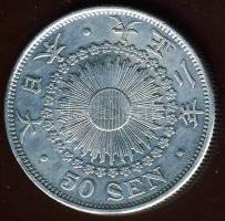 Japán 1913. 20s Ag Yoshihito császár T:2