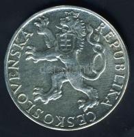 Csehszlovákia 1948. 50K Ag "Prága-3. évforduló" T:1/2