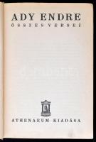 4 db Ady Endrével kapcsolatos könyv. Révész Béla: Ady Endre. Kozma Lajos borítójával. Bp., 1924. Bét...