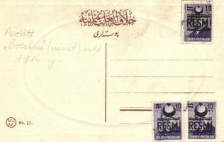 Constantinople, Der Kreuzer Midili / WWI Ottoman Navy cruiser Midilli (SMS Breslau of Kaiserliche Ma...