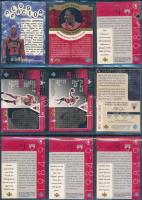 6 db NBA kosárlabdakártya / basketball cards