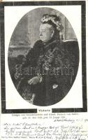 1901 Victoria, Königin von Grossbritannien und Irland, Kaiserin von Indien / Obituary card of Queen Victoria