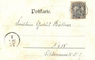 1901 Victoria, Königin von Grossbritannien und Irland, Kaiserin von Indien / Obituary card of Queen ...