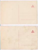 Kaiserliche Marine - 6 db-os német romantikus matrózos képeslap sorozat az SMS Hansa cirkálóval. Tök...