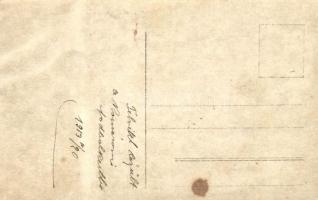 1913 Komárom, Komárno; Futballpálya focistákkal, labdarúgás, sport / football players, football fiel...