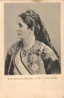 S.M. la Reine Milena / Milena Vukotic, Queen consort of Montenegro (EK)