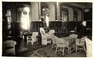 1928 Trencsénteplic, Trencianske Teplice; nagy szálloda belső / Grand Hotel interior. photo