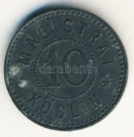 Német Birodalom / Weimari Köztársaság / Köslin d.n. 10Pf szükségpénz T:3