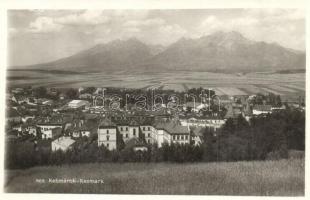 Késmárk, Kezmarok - 15 db régi városképes lap: Thököly vár, Thököly mauzóleum és sírkápolna, régi ev...