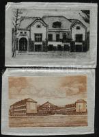 Selyemre készült, vasalható illusztrációk 12x16 cm