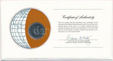 Olaszország 1979. 100L  "Nemzetek pénzérméi" felbélyegzett borítékban, bélyegzéssel, holla...