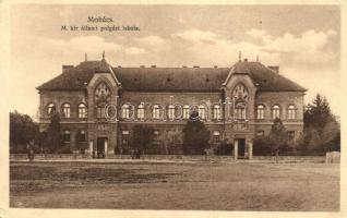 Mohács, M. kir. állami polgári iskola. Kiadja Fridrich Oszkár (EK)