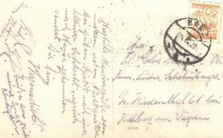 1929 Fraknónádasd, Rohrbach bei Mattersburg; utcakép / Strasse / street. photo